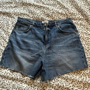 Reformation Wilder High Rise Relaxed Jean Shorts